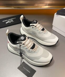 DOLCE & GABBANA Mixed-material sneakers