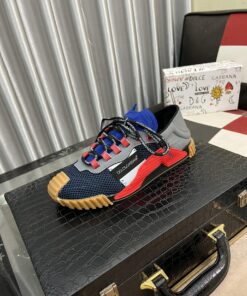 DOLCE & GABBANA Mixed-materials NS1 slip-on sneakers