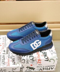 DOLCE & GABBANA Mixed-material DG CUSHION sneakers