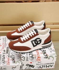 DOLCE & GABBANA Mixed-material DG CUSHION sneakers