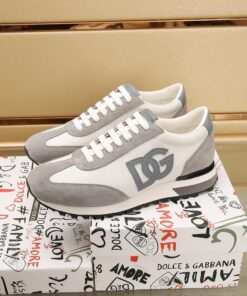 DOLCE & GABBANA Mixed-material DG CUSHION sneakers
