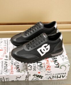 DOLCE & GABBANA Mixed-material DG CUSHION sneakers