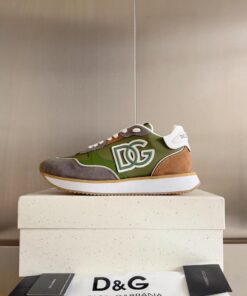 DOLCE & GABBANA Mixed-material DG CUSHION sneakers