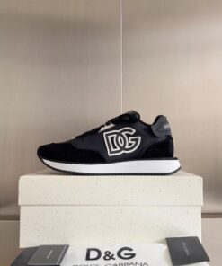 DOLCE & GABBANA Mixed-material DG CUSHION sneakers