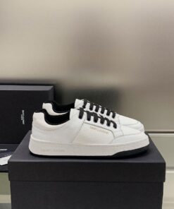 YSL SL/61 SNEAKERS IN PERFORATED LEATHER