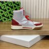 DOLCE & GABBANA Calfskin New Roma high-top sneakers with fusible rhinestones