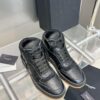 YSL Leather High Top Sneakers