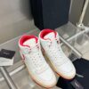 YSL Leather High Top Sneakers
