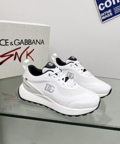 DOLCE & GABBANA Mixed-material sneakers
