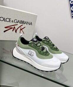 DOLCE & GABBANA Mixed-material sneakers