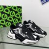 DOLCE & GABBANA MIXED-MATERIAL AIRMASTER SNEAKERS