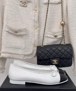 CHANEL Ballet flats Printed Lambskin & Patent Calfskin