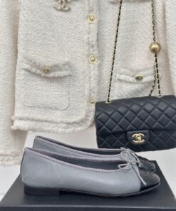 CHANEL Ballet flats Printed Lambskin & Patent Calfskin