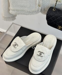 CHANEL Quilted Lambskin Loafer