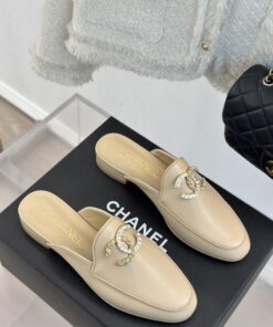 CHANEL Calfskin Suede Loafer