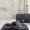 CHANEL Calfskin Suede Loafer