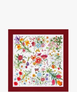 Gucci GG Printed silk carré scarf