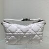 Christian Dior Medium DiorTravel Nomad Pouch White For Women 8.5in/22cm CD S5554BMIG_M030