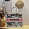Christian Dior Large Dior Book Tote Red Multicolor For Women 16.5in/42cm CD