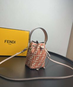Fendi Mon Tresor Orange Mini Bag For Woman 18cm/7in