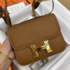 Hermes Constance 19 Brown Gold Toned Hardware For Women