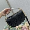 Christian Dior Small Dior Vibe Hobo Bag Black Cannage Black For Women 20cm CD M7200ONOA_M911