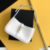 Saint Laurent LE 5 A 7 Hobo Bag White Material For Women 9in/23cm YSL 6572282R20W9207