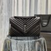 Saint Laurent College Large Chain Bag Black With Silver TonedHardware For Women 12.6in/32cm YSL 600278BRM041000