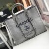 Chanel Small Shopping Bag Silver Hardware Grey For Women, Women's Handbags, Shoulder Bags 15.2in/39cm AS3257