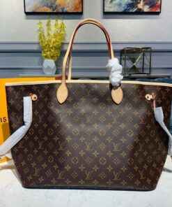 Louis Vuitton Neverfull GM Tote Bag Monogram Canvas Rose Ballerine Pink For Women 15.7in/39cm LV