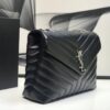 Saint Laurent Loulou Small Chain Bag In Matelass "Y" Black For Women 9.8in/23cm YSL 494699DV7261000