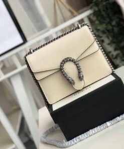 Gucci Dionysus Mini Bag White For Women 7.5in/20cm GG 421970 0K7JN 9680