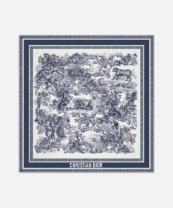 Dior Millefiori Unicorn 90 Square Scarf