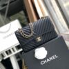 Chanel Chevron Classic Handbag Gold Toned Hardware Black For Women, Women?s Bags, Shoulder And Crossbody Bags 10.2in/26cm