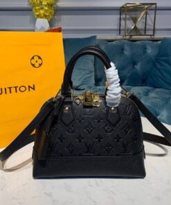 Louis Vuitton Neo Alma BB Monogram Empreinte Canvas Black For Women, Women's Handbags, Shoulder And Crossbody Bags 9.8in/25cm LV M44829