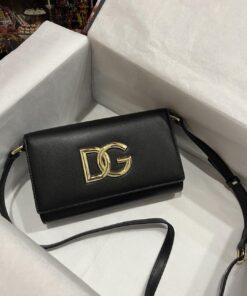 Dolce Gabbana 3.5 Clutch Black For Women 8.3in/21cm DG BB7082AW57680999