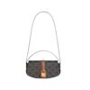 Celine Clutch On Strap Tabou In Triomphe Canvas Brown For Women 7in/18cm 10I592DQ2.04LU