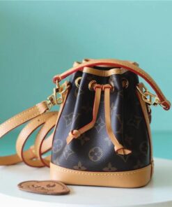 Louis Vuitton Nano Noe Monogram Canvas For Women, Women's Handbags, Shoulder And Crossbody Bags 16cm/6.3in LV M81266