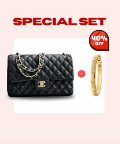 Special Set Chanel: Classic Flap Bag + Coco Crush Bracelet