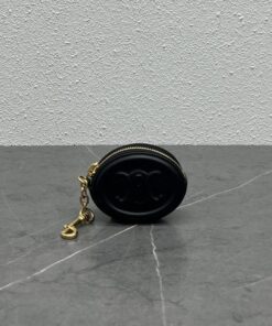 Celine Pulse Cuir Triopee With Hooks - Soft Black For Women 3in/8cm 10I863DPQ.38NO