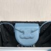 Celine Mini Besace Cuir Triomphe Demin For Women 4in/11cm 10J303DPQ.07DD