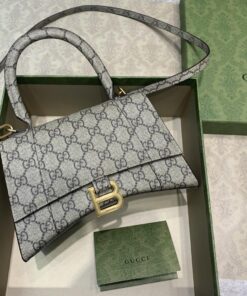 Balenciaga Hourglass Small Handbag In Beige, For Women, Women's Bags 9in/23cm