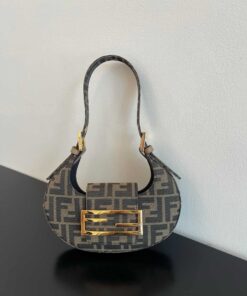 Fendi Cookie FF Fabric Multicolour Mini Bag For Woman 22cm/8.5in 8BS065AKMOF0A6E