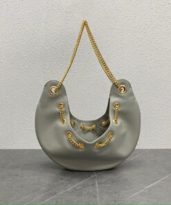 Celine Large Ava Chain Grey For Women 13in/33cm
