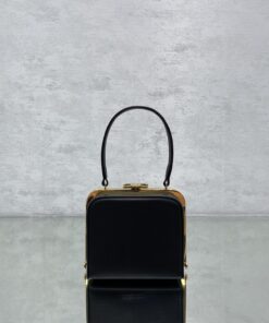 Celine Triomphe Minaudiere Black For Women 4in/10cm