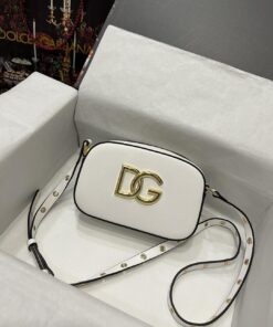 Dolce Gabbana Crossbody 3.5 Bag White For Women 7.5in/19cm DG BB7095AW57680002