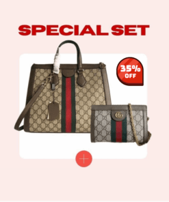 Special Set Gucci: Ophidia GG Medium Tote Bag + Bracelet