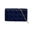 Christian Dior Lady Dior Pouch Navy For Women 8.5in/21.5cm CD