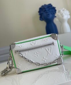 Louis Vuitton Mini Soft Trunk White For Women, Women's Bags, Shoulder And Crossbody Bags 7.1in/18cm LV