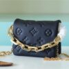 Louis Vuitton Beltbag Coussin Monogram Black For Women 5.1in/13cm LV